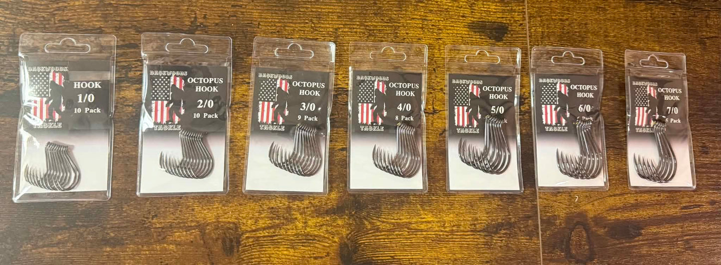 BACKWOODS OCTOPUS HOOKS