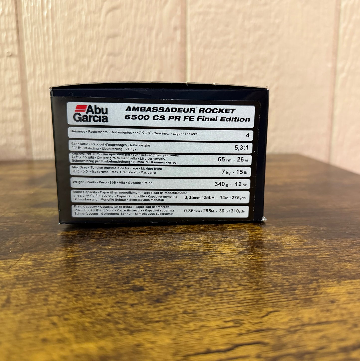 ABU GARCIA 6500 FINAL EDITION